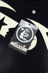 Hellstar Star Number Washed Oversized T-Shirt – Black