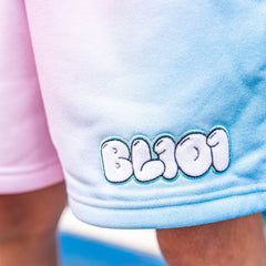 Cotton Candy Sweatshorts - Bubble Gum
