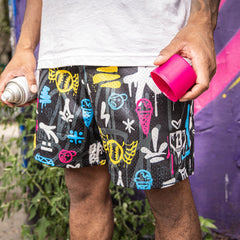 Graffiti Drip Shorts