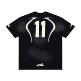 Hellstar Star Flame Face Graphic Oversized T-Shirt