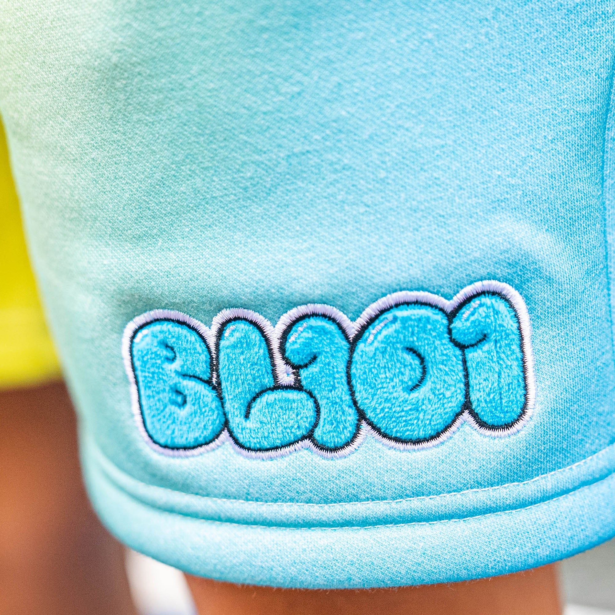 Cotton Candy Sweatshorts - Blueberry Lemonade