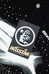 Hellstar Abstract Racing Tribal Logo Graphic T-Shirt