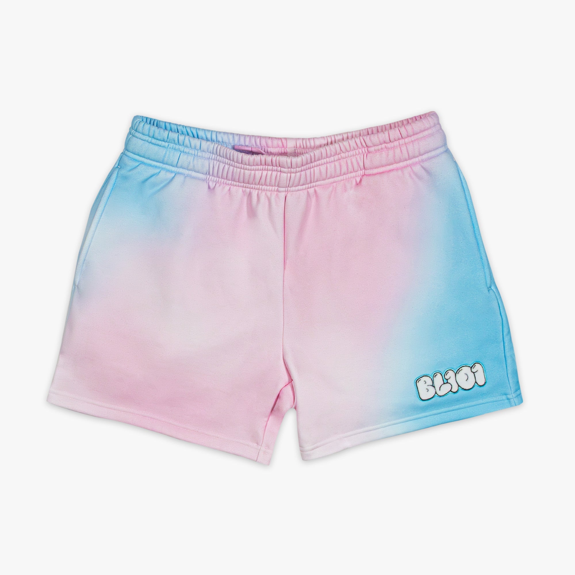 Cotton Candy Sweatshorts - Bubble Gum
