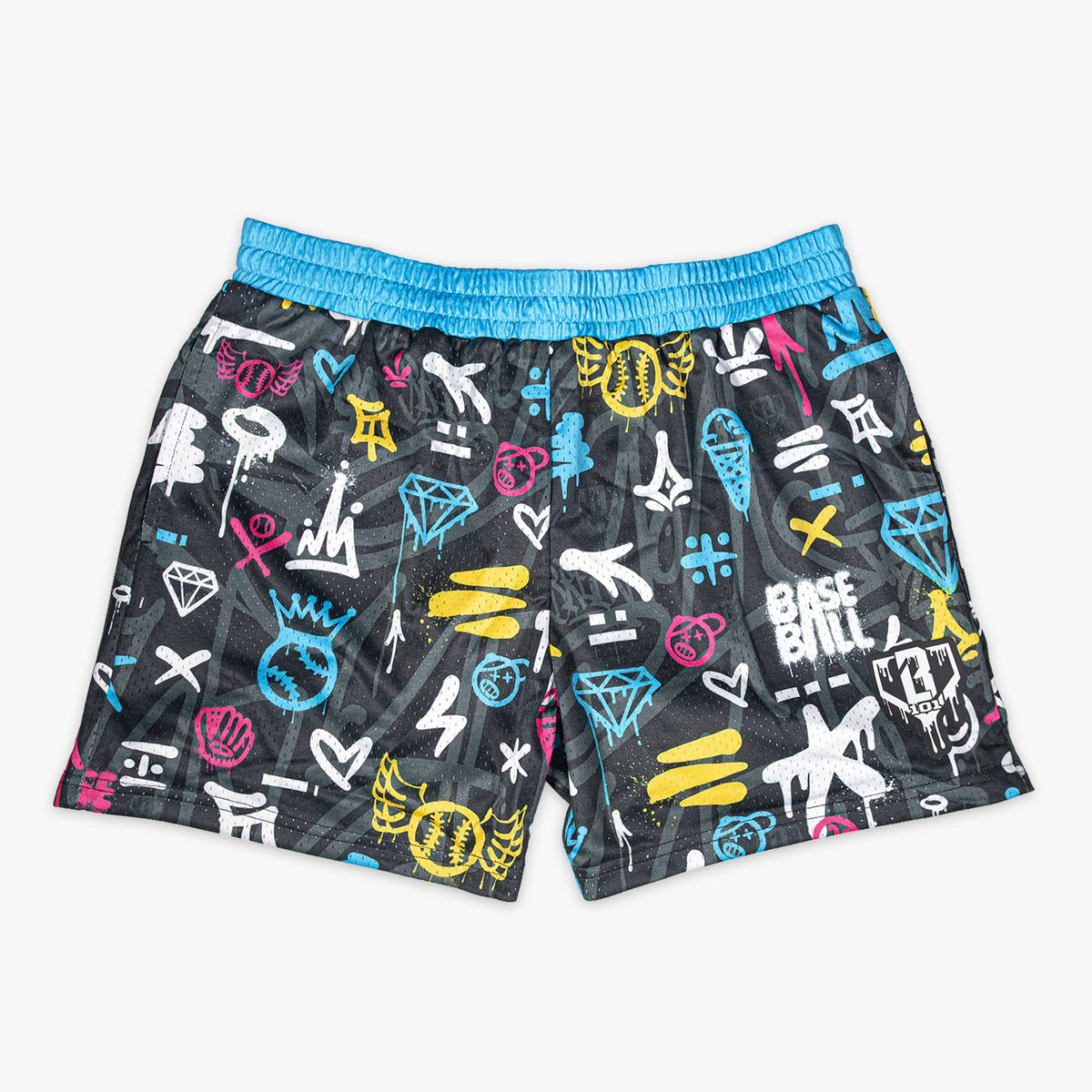 Graffiti Drip Shorts
