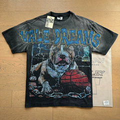 Vale Forever "Vale Dreams Pitbull" Vintage Tee (Black)