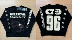 Hellstar Sports "98" Graphic Long Sleeve Tee - Black