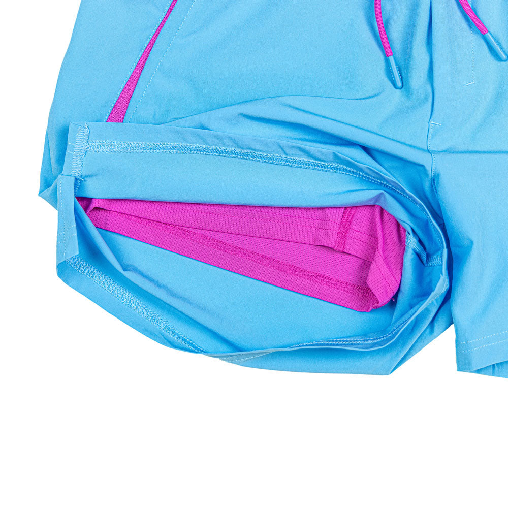 Pro Series Shorts V2 with Liner - Cotton Candy Blue