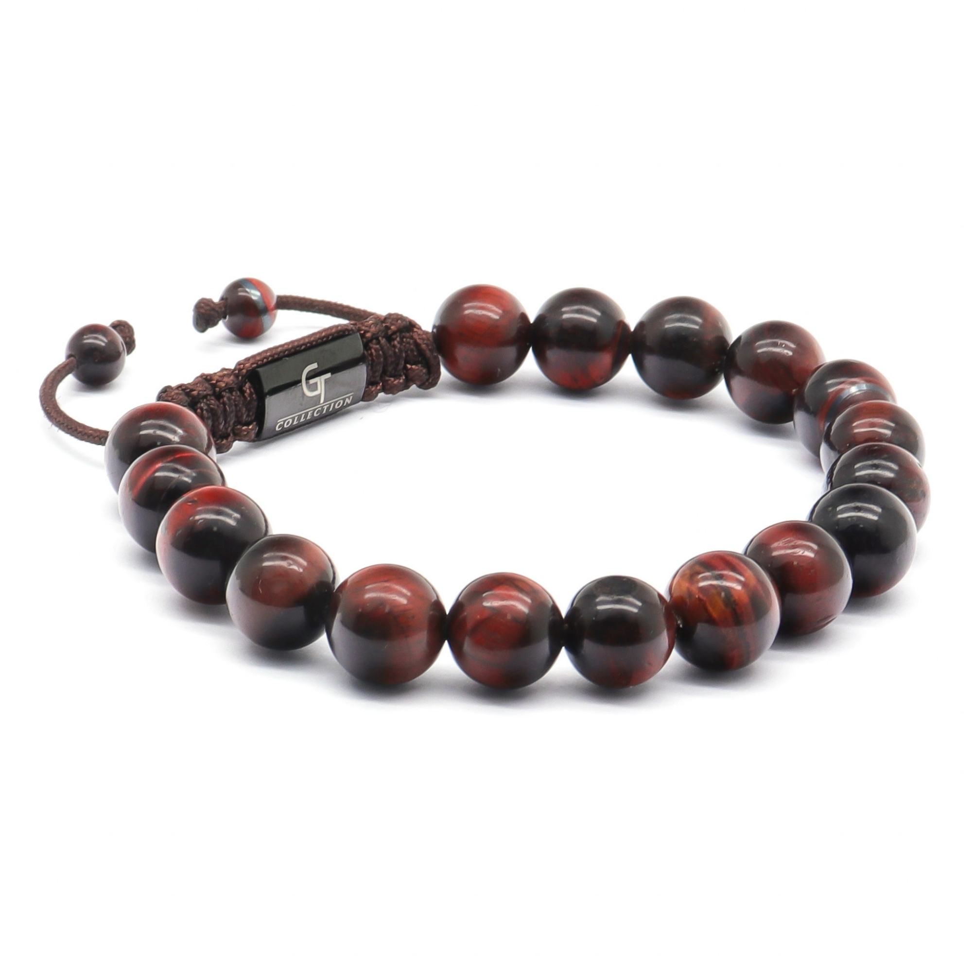 3 PIECE SET - RED TIGER EYE Bracelets - The Motivation Set