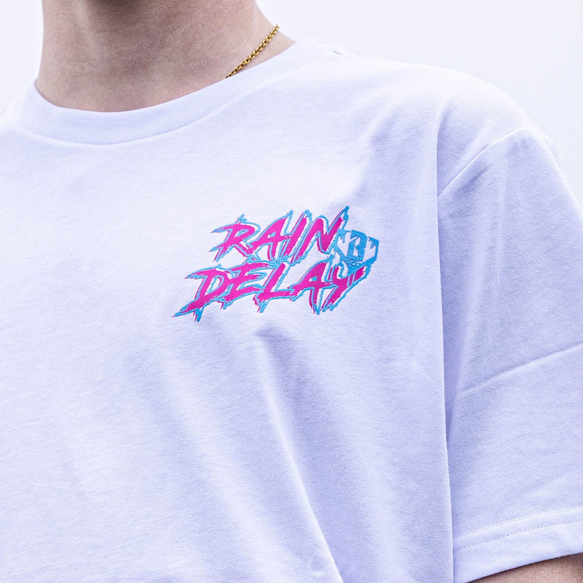 Rain Delay Tee - Cotton Candy
