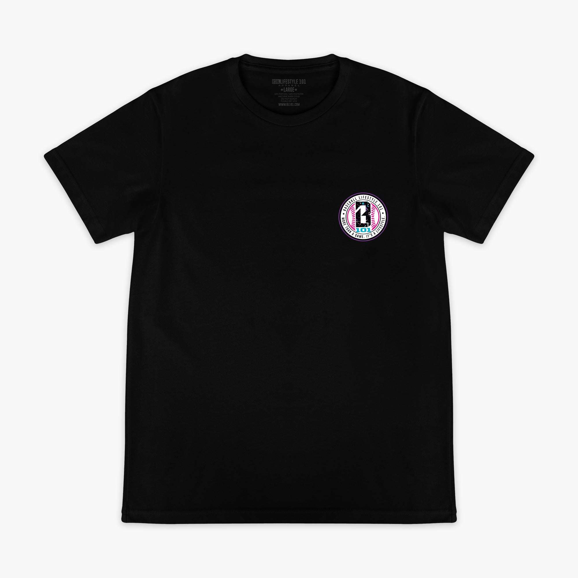 Splatter Tee - Black/White