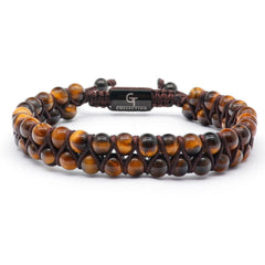 3 PIECE SET - TIGER EYE Bracelets - The Confidence Set